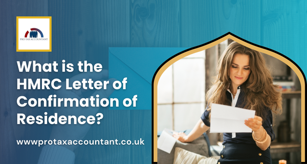 HMRC Letter of Confirmation of Residence