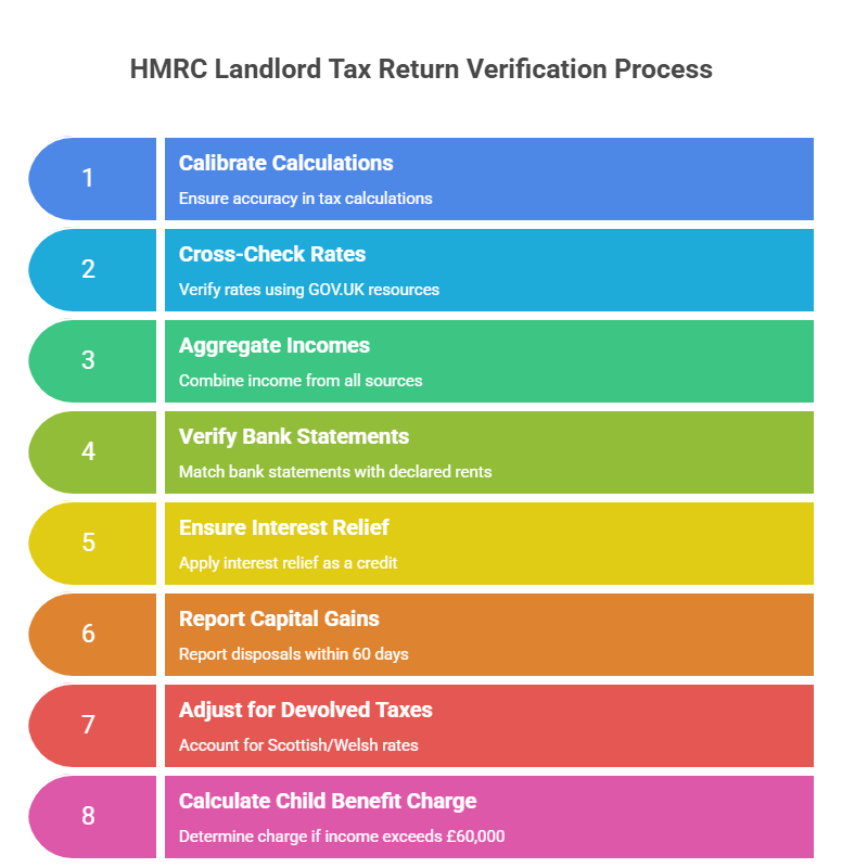 HMRC Landlord Tax Return Verification Process