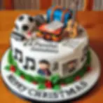 Christmas Cake Decoration - Incorporating Personal Interests: Bespoke Cake Themes