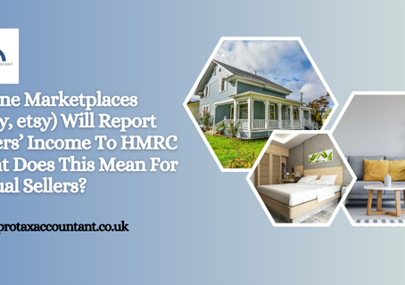 Online Marketplaces (ebay, etsy) Will Report Sellers’ Income to HMRC – What Does This Mean for Casual Sellers?