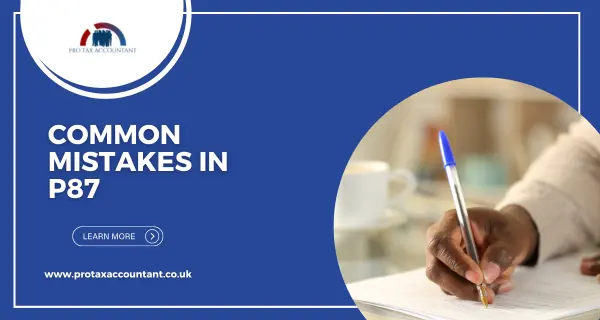 Common Mistakes in P87