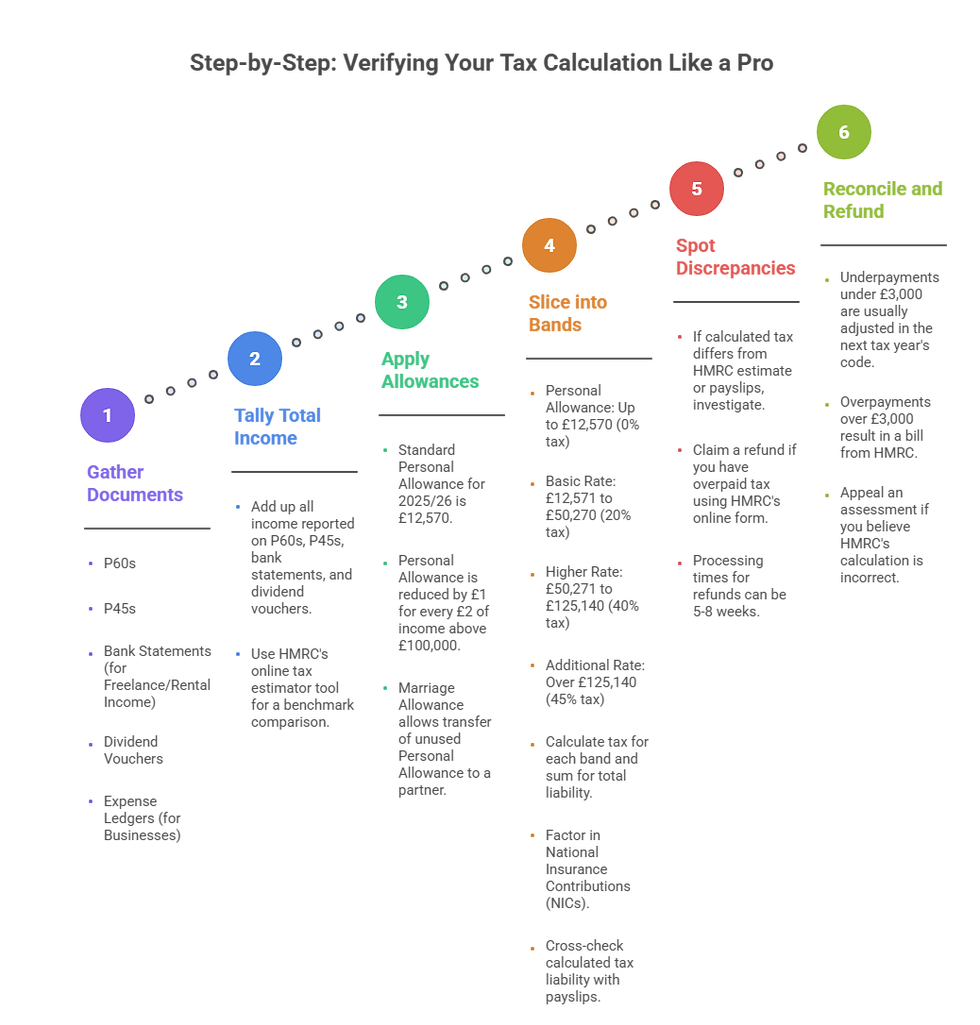 Step-by-Step: Verifying Your Tax Calculation Like a Pro