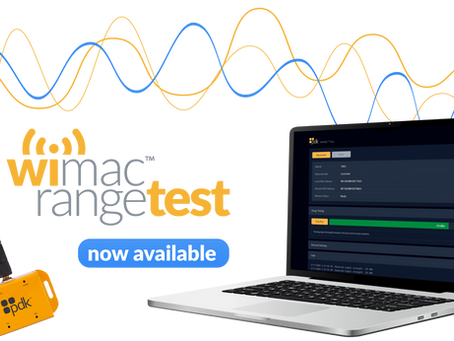 ProdataKey Releases New WiMAC™ Range Testing Tool