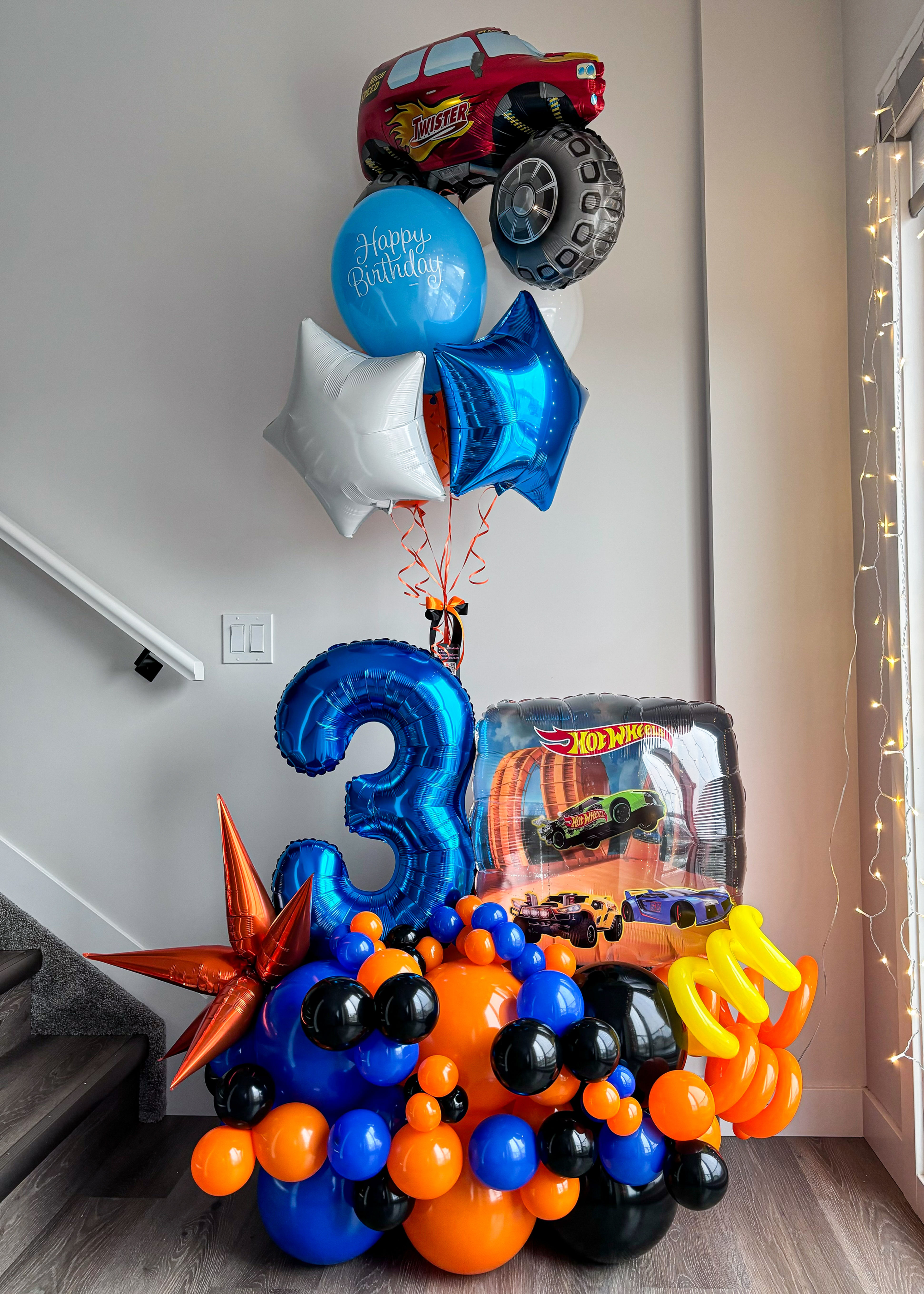 Hot Wheels Balloon Set