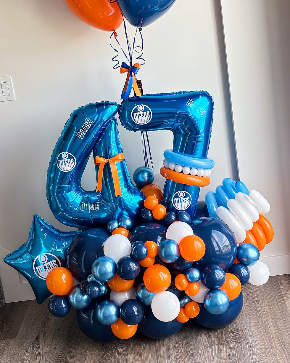 Thumbnail: Oilers Balloon Set