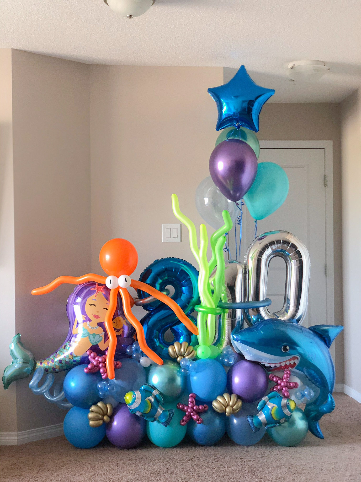 Underwater World Balloon Set