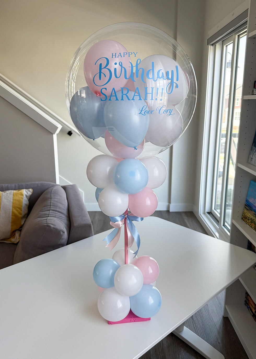 Thumbnail: Bubble Balloon Centerpiece