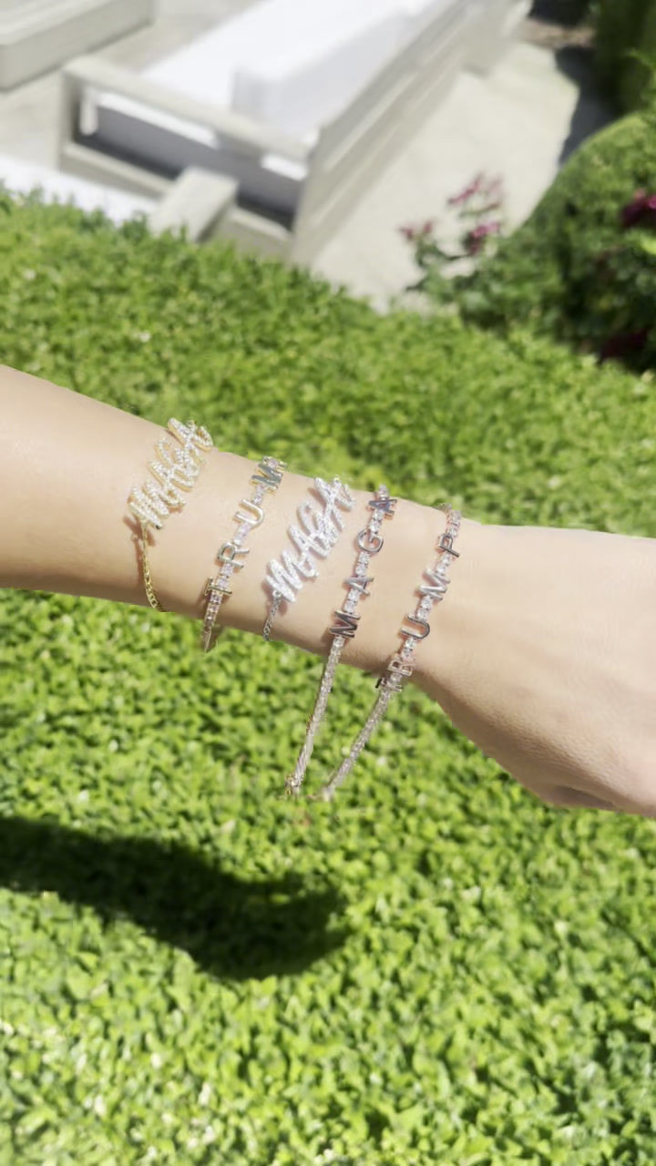 Thumbnail: TRUMP Tennis Bracelet Lab Grown Diamonds