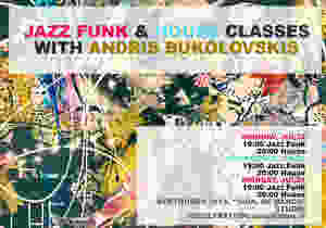 Jazz Funk, House, Andris Bukolovskis, deju studija, Soul of Dance