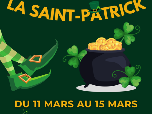 🍀 Semaine de la Saint-Patrick 🌙💚 11.03.25