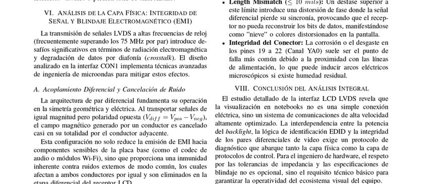 Analisis de circuitos en pantallas de Notebooks y Laptops
