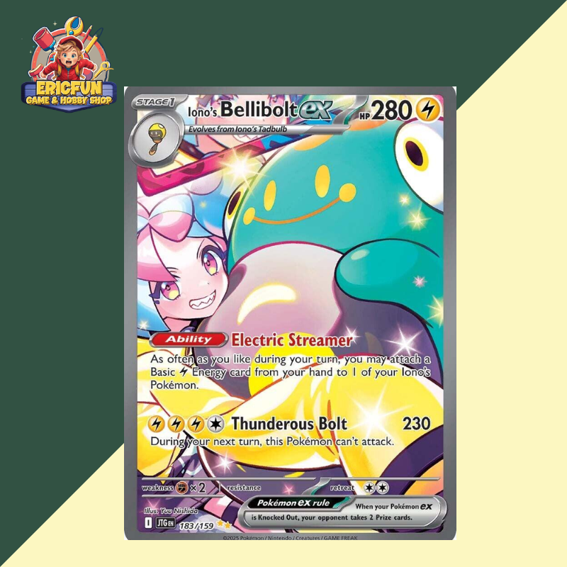 (EF) Iono's Bellibolt ex #183 Pokemon Journey Together