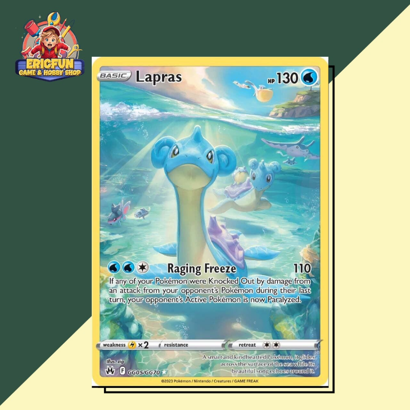 (EF) Lapras #GG05 Pokemon Crown Zenith