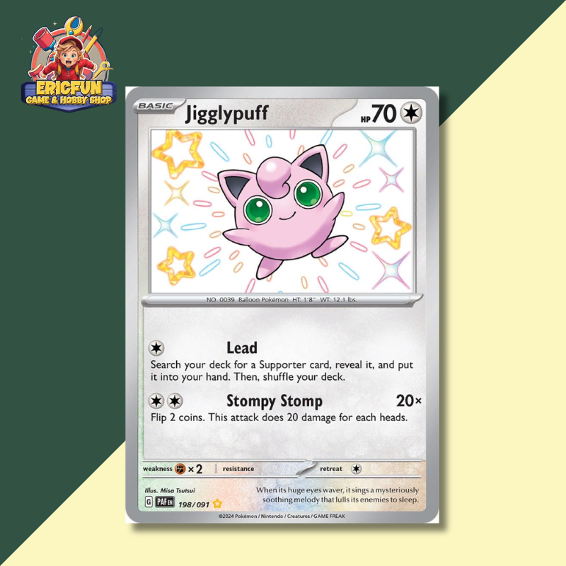 (EF) Jigglypuff #198 Pokemon Paldean Fates