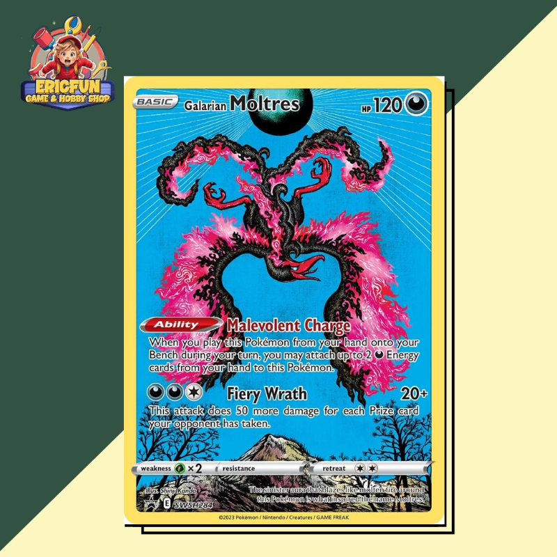 (EF) Galarian Moltres #SWSH284 Pokemon Promo