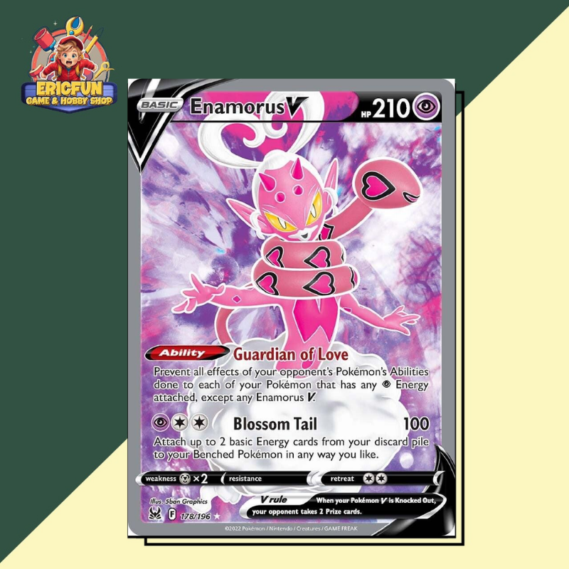 (EF) Enamorus V #178 Pokemon Lost Origin
