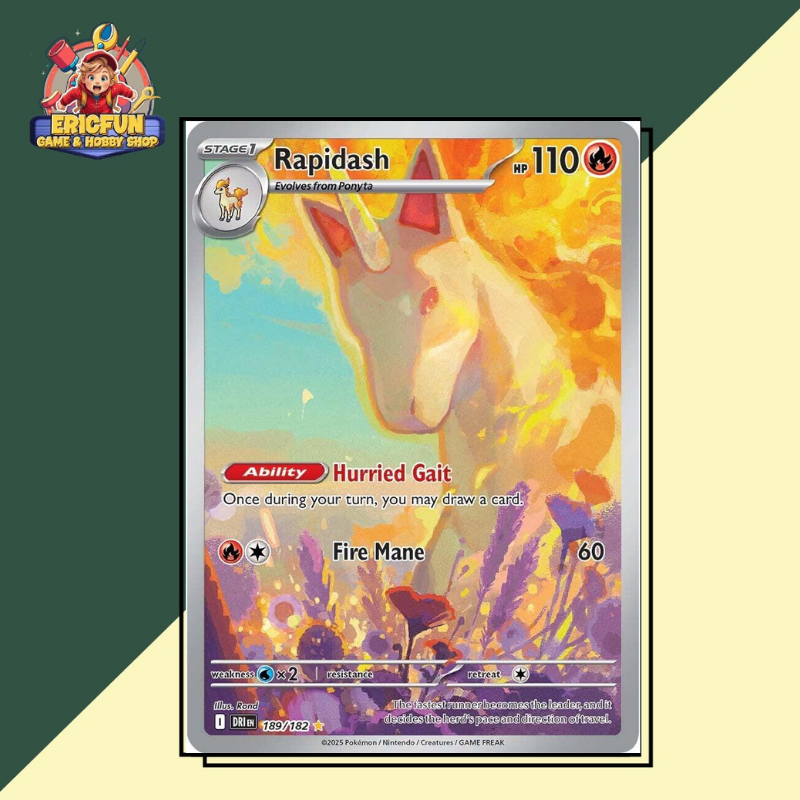 (EF) Rapidash #189 Pokemon Destined Rivals