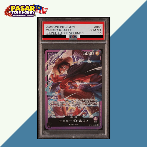 PSA10 2024 ONE PIECE JAPANESE PROMOS #060 MONKEY D. LUFFY SOUND
