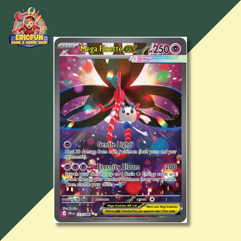 (EF) Mega Floette Ex #117 Pokemon Chaos Rising