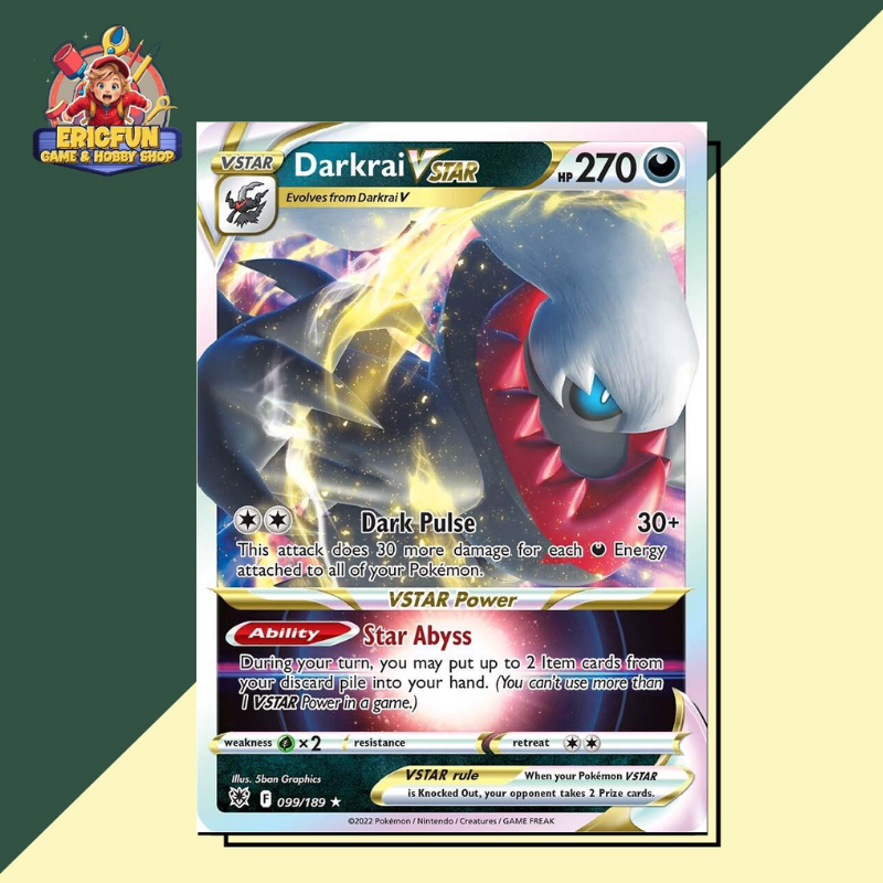 (EF) Darkrai VSTAR #99 Pokemon Astral Radiance