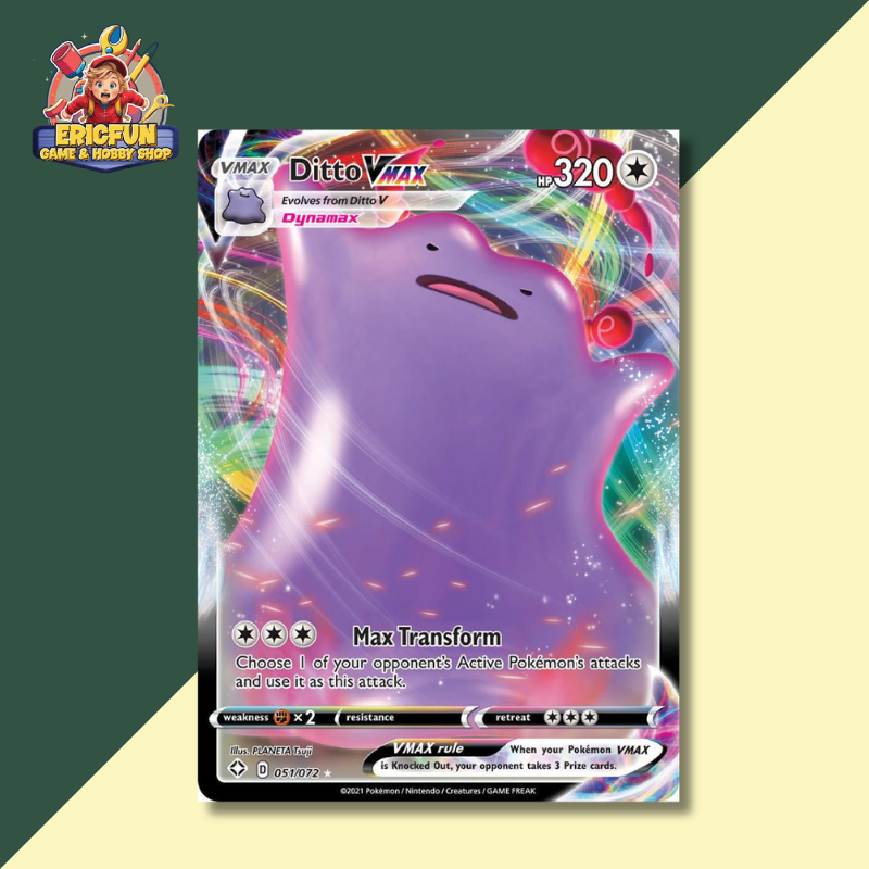 (EF) Ditto VMAX #51 Pokemon Shining Fates