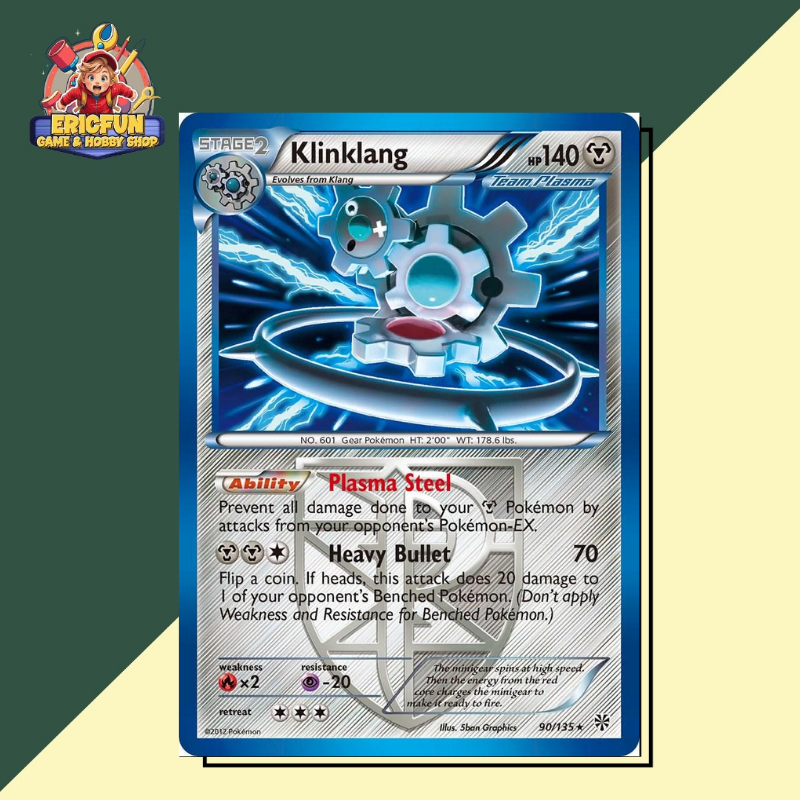 (EF) Klinklang #90 Pokemon Plasma Storm