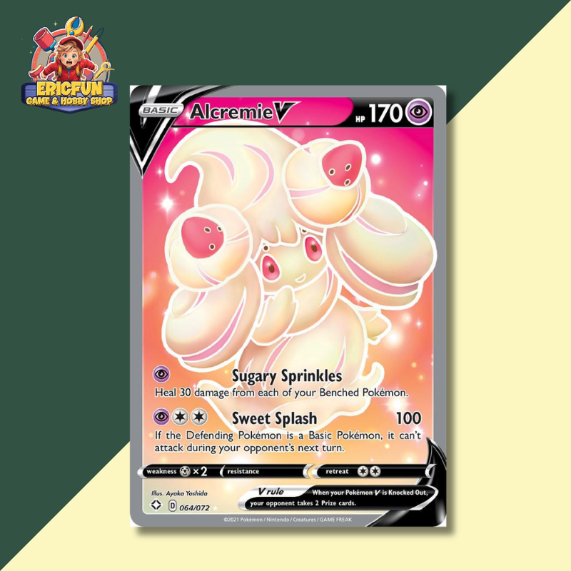 (EF) Alcremie V #64 Pokemon Shining Fates