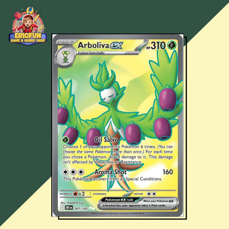 (EF) Arboliva ex #207 Pokemon Destined Rivals