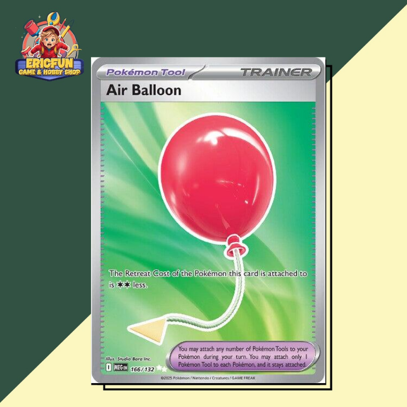 (EF) Air Balloon #166 Pokemon Mega Evolution
