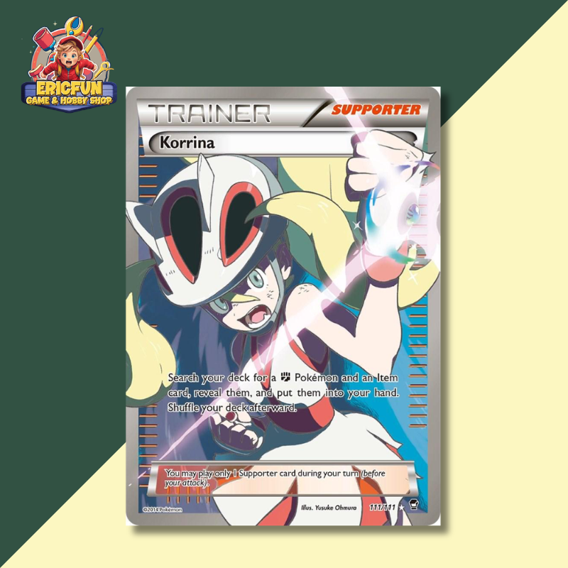 (EF) Korrina #111 Pokemon Furious Fists
