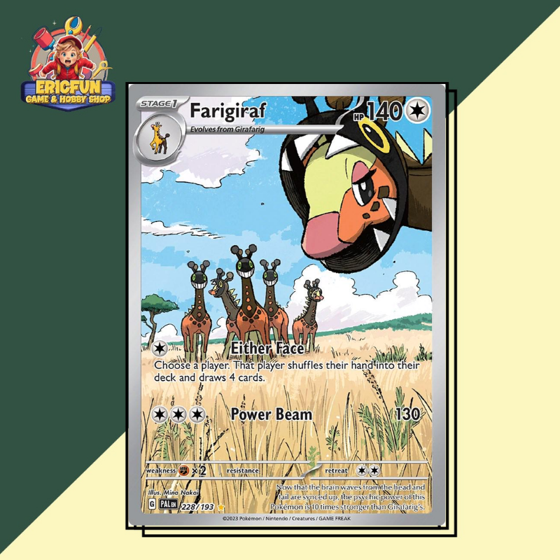 (EF) Farigiraf #228 Pokemon Paldea Evolved