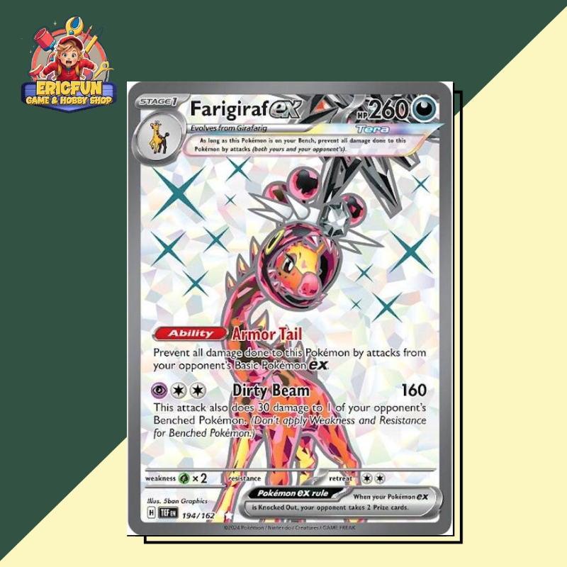 (EF) Farigiraf ex #194 Pokemon Temporal Forces
