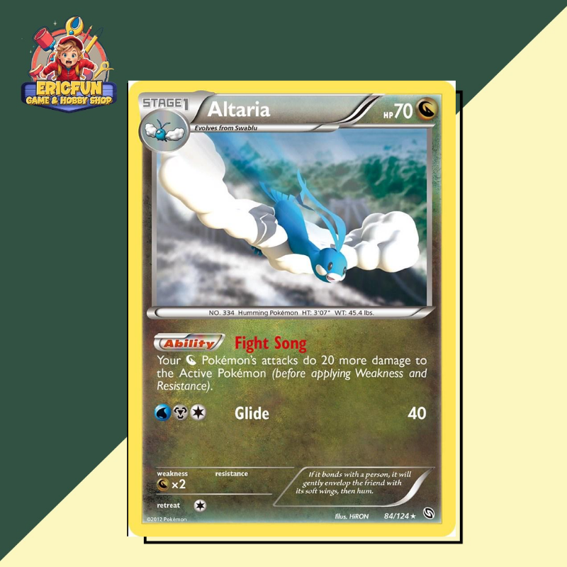 (EF) Altaria #84 Pokemon Dragons Exalted