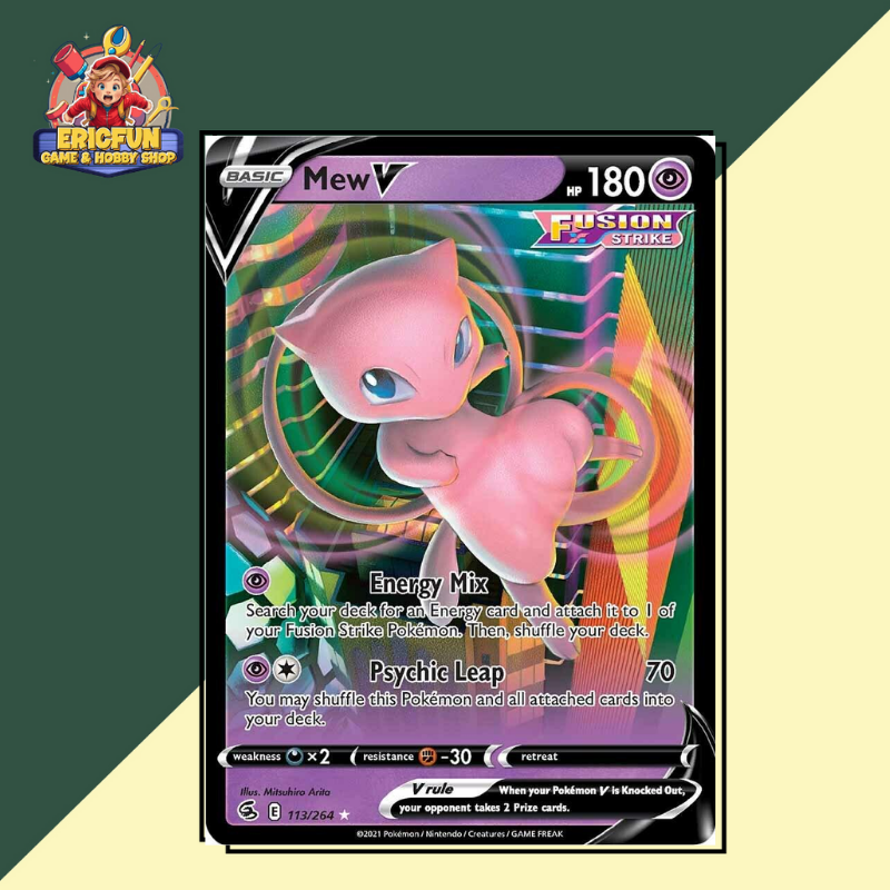 (EF) Mew V #113 Pokemon Fusion Strike