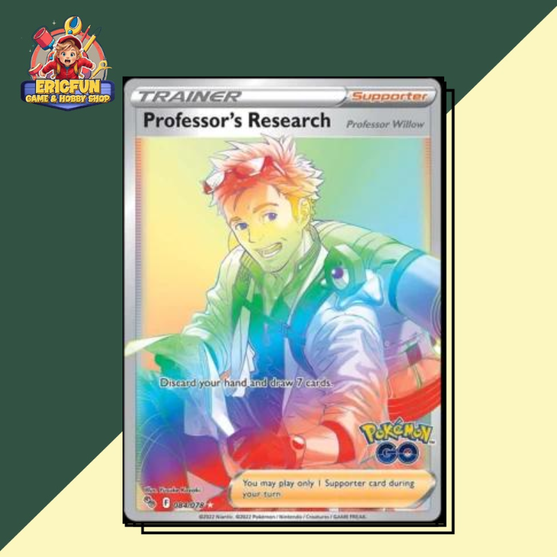 (EF) Professor's Research: Professor Willow #84 Pokemon Go