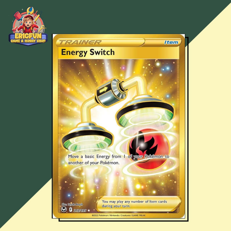 (EF) Energy Switch #212 Pokemon Silver Tempest