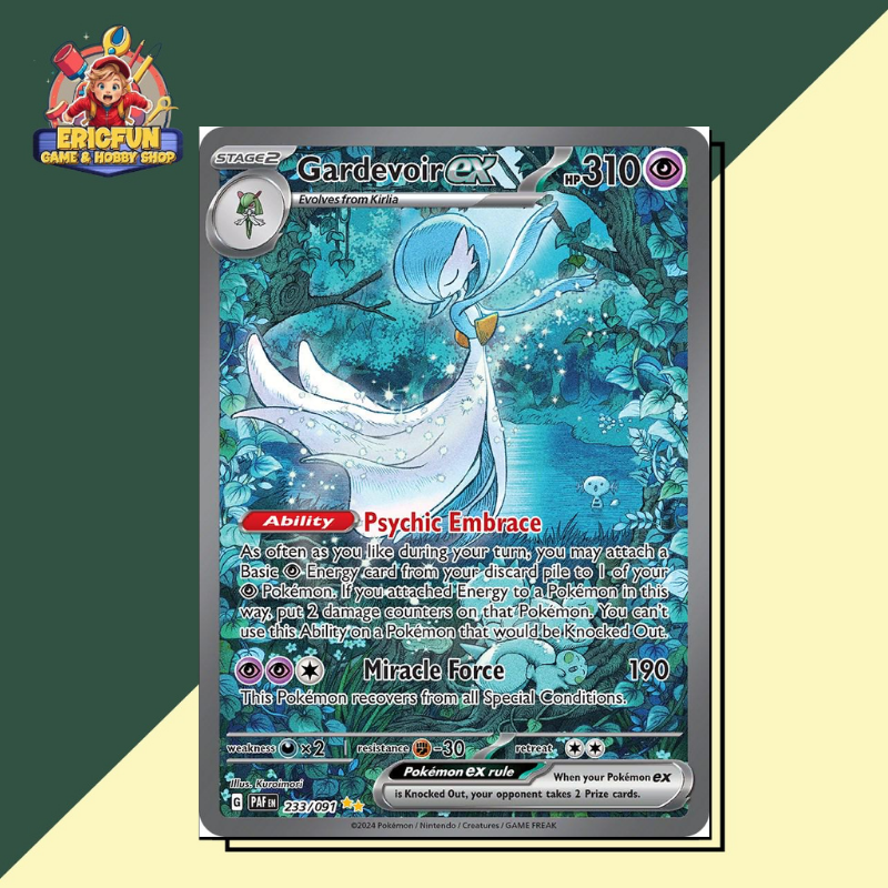 (EF) Gardevoir ex #233 Pokemon Paldean Fates