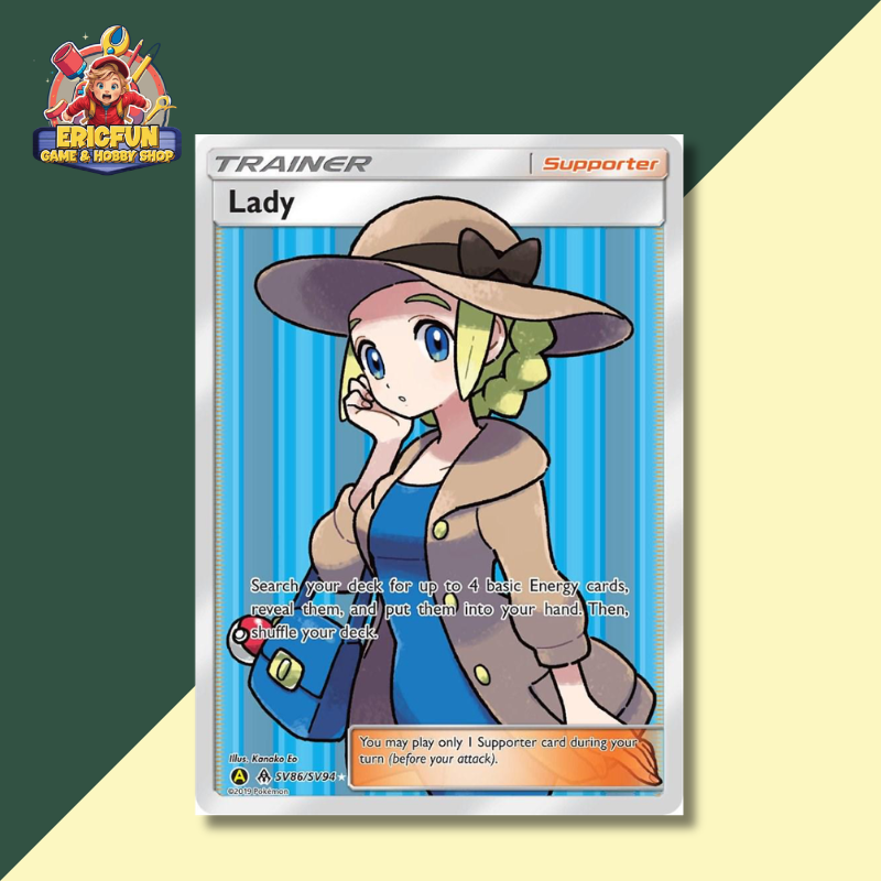 (EF) Lady #SV86 Pokemon Hidden Fates