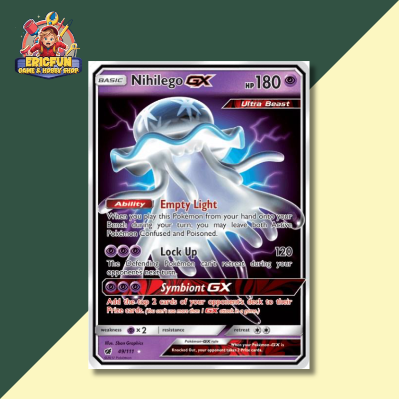 (EF) Nihilego GX #49 Pokemon Crimson Invasion