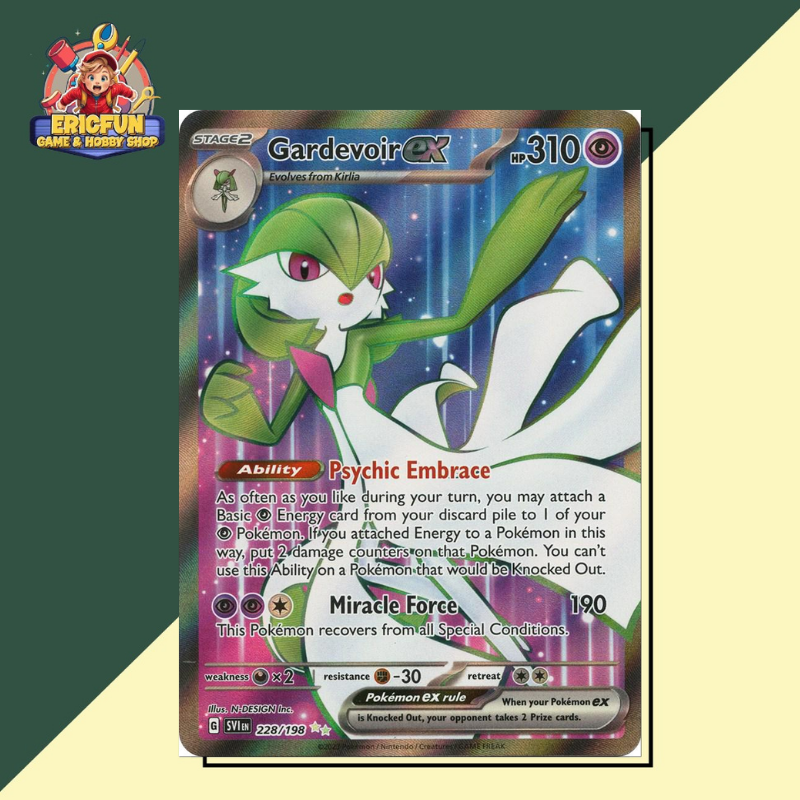 (EF) Gardevoir ex #228 Pokemon Scarlet & Violet