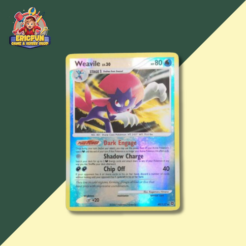 weavile pokemon card value Weavile 40/132 - Secret Wonders - Reverse Holo