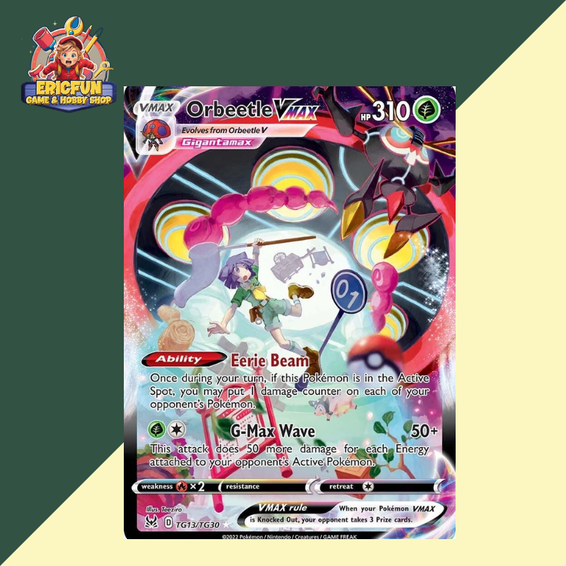 (EF) Orbeetle VMAX #TG13 Pokemon Lost Origin