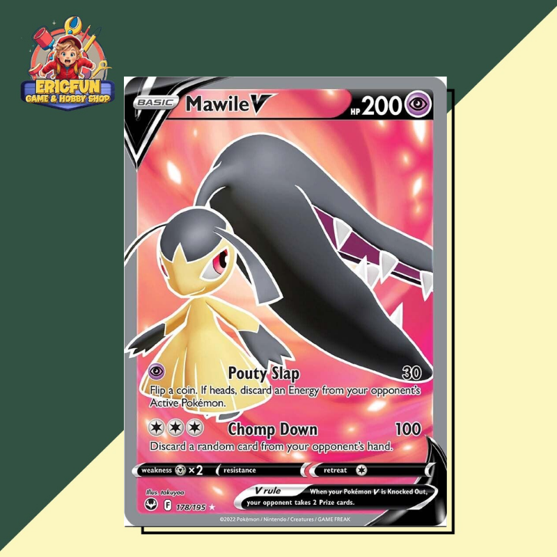 (EF) Mawile V #178 Pokemon Silver Tempest