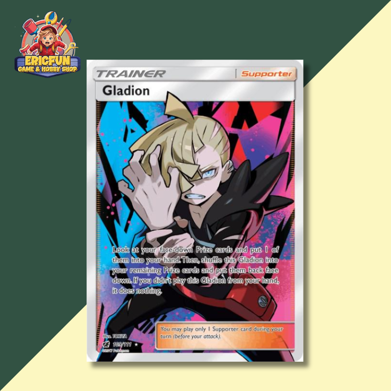 (EF) Gladion #109 Pokemon Crimson Invasion
