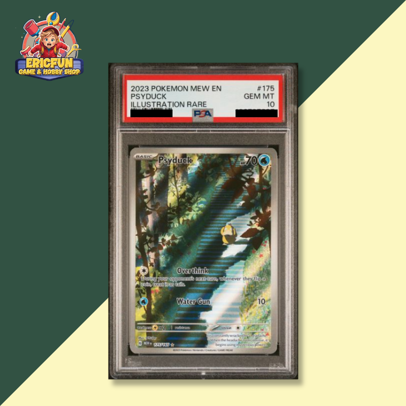 (EF) 2023 POKEMON MEW EN-151 #175 PSYDUCK ILLUSTRATION RARE