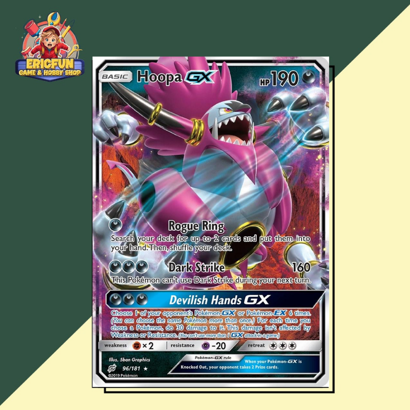 (EF) Hoopa GX #96 Pokemon Team Up