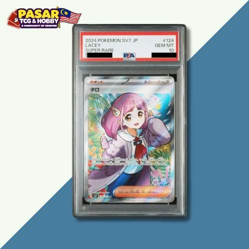 PSA10 2024 POKEMON JAPANESE SV7-STELLAR MIRACLE #124 LACEY SUPER
