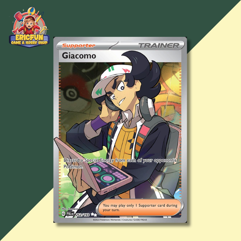 (EF) Giacomo #252 Pokemon Paldea Evolved