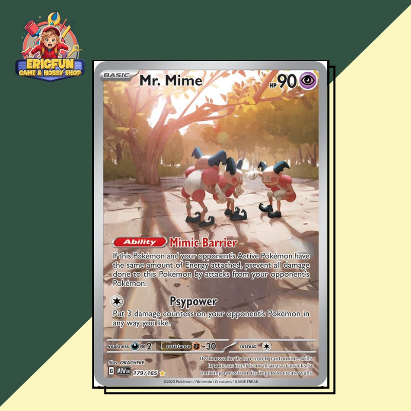 (EF) Mr. Mime #179 Pokemon Scarlet & Violet 151