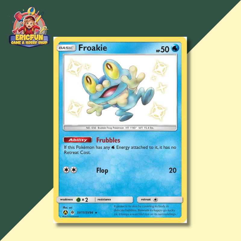 (EF) Froakie #SV11 Pokemon Hidden Fates